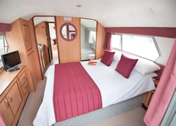 Interior image of boat